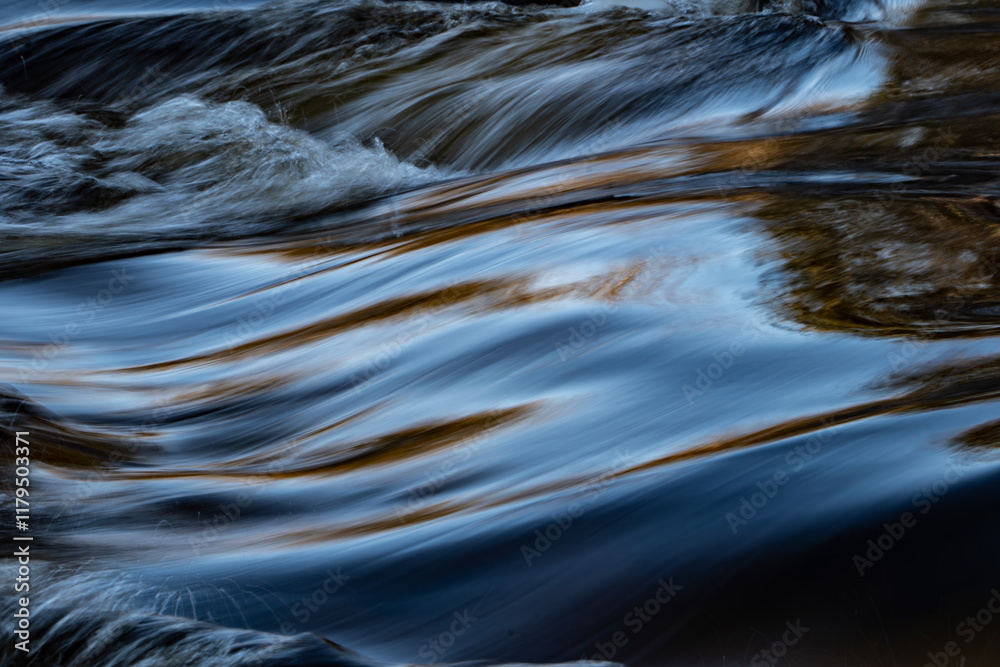 Blue tones water surface as background Blue tones water surface as background