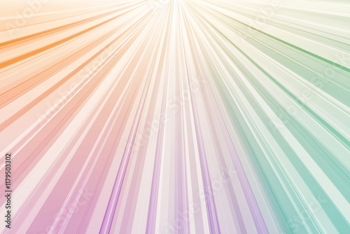 Pastel Gradient Abstract Starburst Patterns and Circular Arrangements