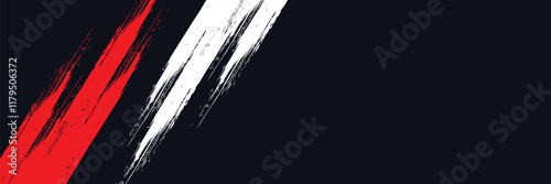 Abstract grunge graffiti dark blue spray paint brush.