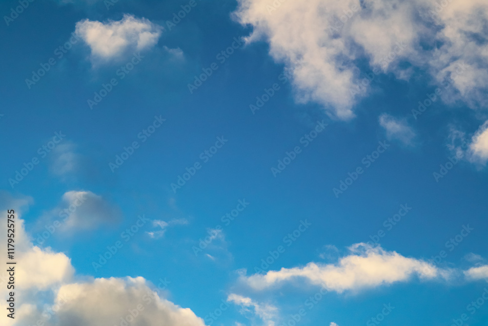 Winter blue sky and cloud. Calm clear winter air background. The sky blue texture clouds. Blue sky and White cloud nature background. Winter blue sky and cloud. Calm clear winter air background. The sky blue texture clouds. Blue sky and White cloud nature background.
