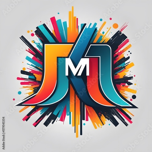 Technology Letter M Logo Template
