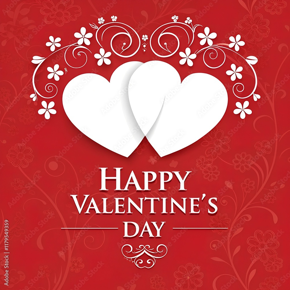 Valentine's Day concept posters or card Valentine's Day concept posters or card
