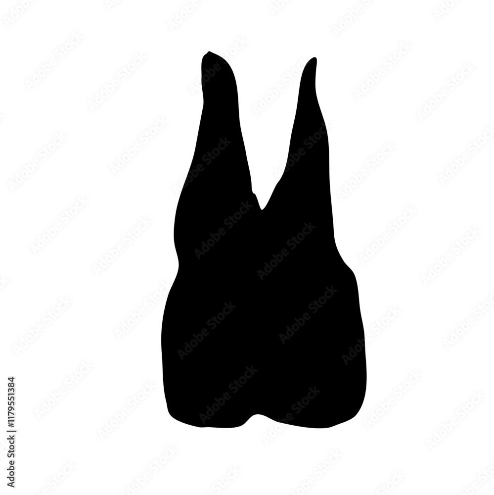 Obraz premium Human teeth vector
