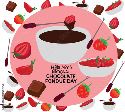national chocolate fondue day is celebrated every year on 5 february	
