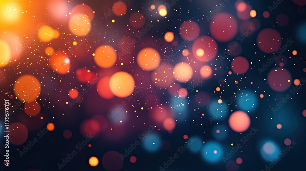 Disco ball glowing with bokeh effect on a dark background . Disco ball glowing with bokeh effect on a dark background .