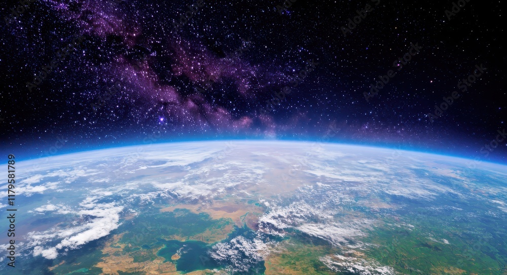 Fototapeta premium Earth in Focus: High-Detail Satellite Imagery of Our Planet.