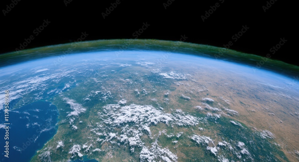Fototapeta premium Earth in Focus: High-Detail Satellite Imagery of Our Planet.