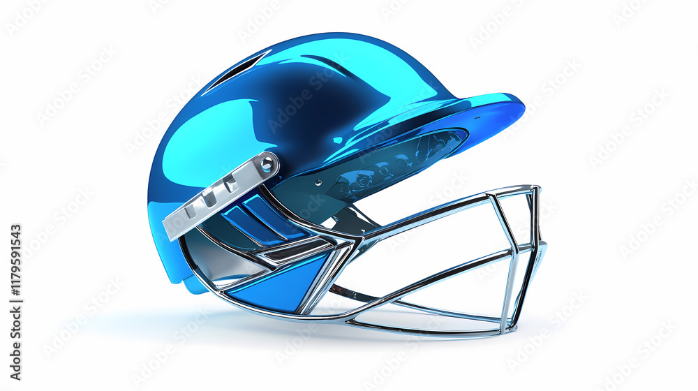 Naklejka premium modern cricket batting protection