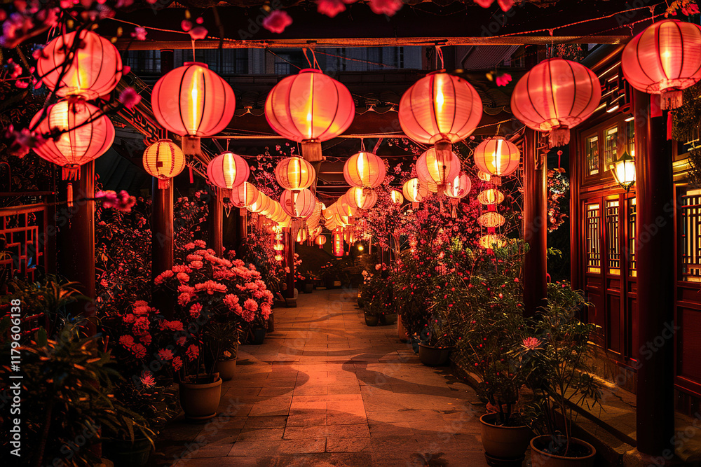 custom made wallpaper toronto digitalBeautiful holiday composition for happy celebrate chinese festival of lanterns, abstract vivid composition consists of fictional unreal fantastic vision on background