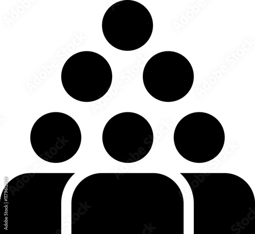 people icon, team, group