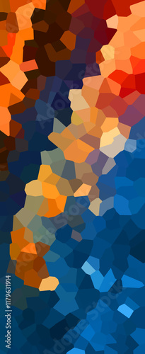 abstract background with triangles