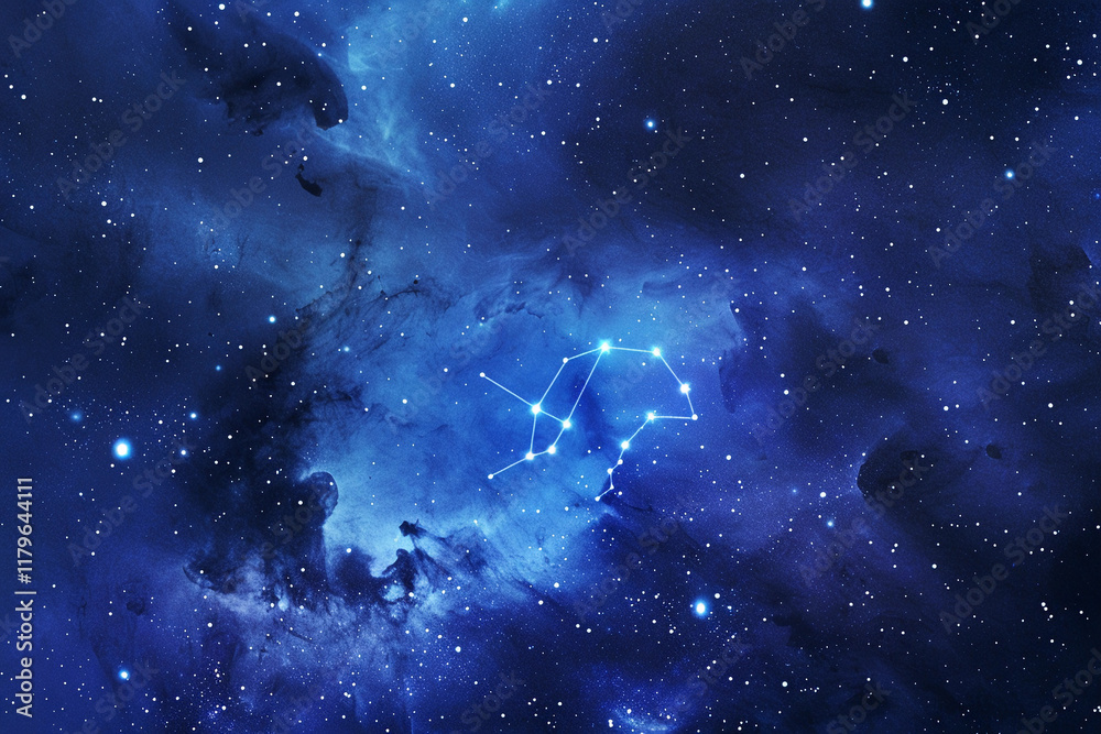 Astrological abstract composition with empty starry sky for zodiac sign symbol, abstract vivid composition consists of fictional unreal fantastic vision on background Astrological abstract composition with empty starry sky for zodiac sign symbol, abstract vivid composition consists of fictional unreal fantastic vision on background