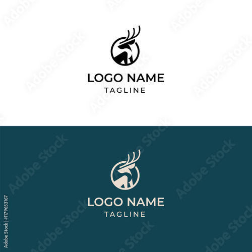 The deer logo describes strength and progress