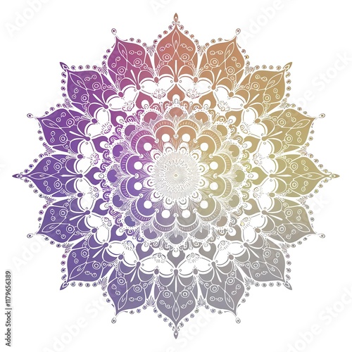 ornamental round lace ornament