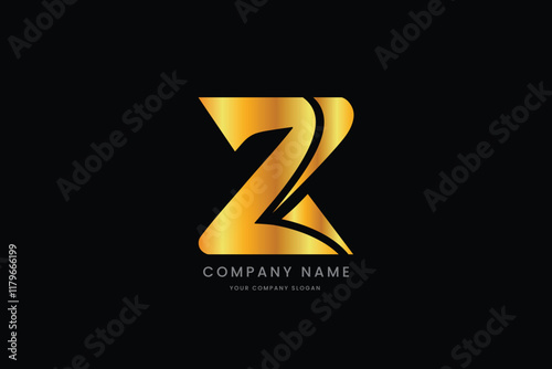 Modern Letter Z logo For Company E-commerce Business, Branding and Technology Logos