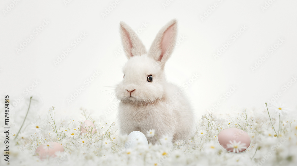 Obraz premium Charming Easter Bunny