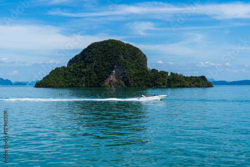 Ao Phang Nga National Park and coastline of Phuket photo