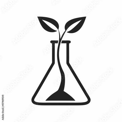 Eco Lab Flask Vector Design Eco Lab Flask Vector Design.