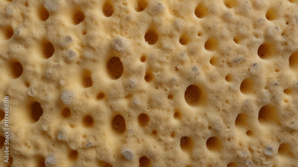 Close-up of a textured background featuring porous pumice with natural holes and details Close-up of a textured background featuring porous pumice with natural holes and details