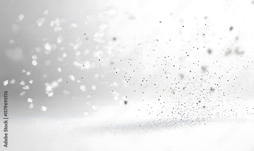 Abstract grayscale background with particles. Abstract grayscale background with particles.