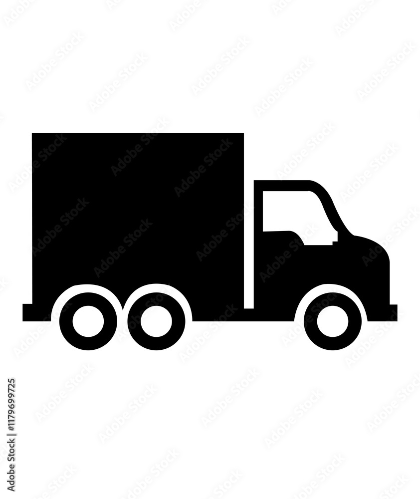 Truck clip art design on plain white transparent isolated background for card, shirt, hoodie, sweatshirt, apparel, tag, mug, icon, poster or badge Truck clip art design on plain white transparent isolated background for card, shirt, hoodie, sweatshirt, apparel, tag, mug, icon, poster or badge