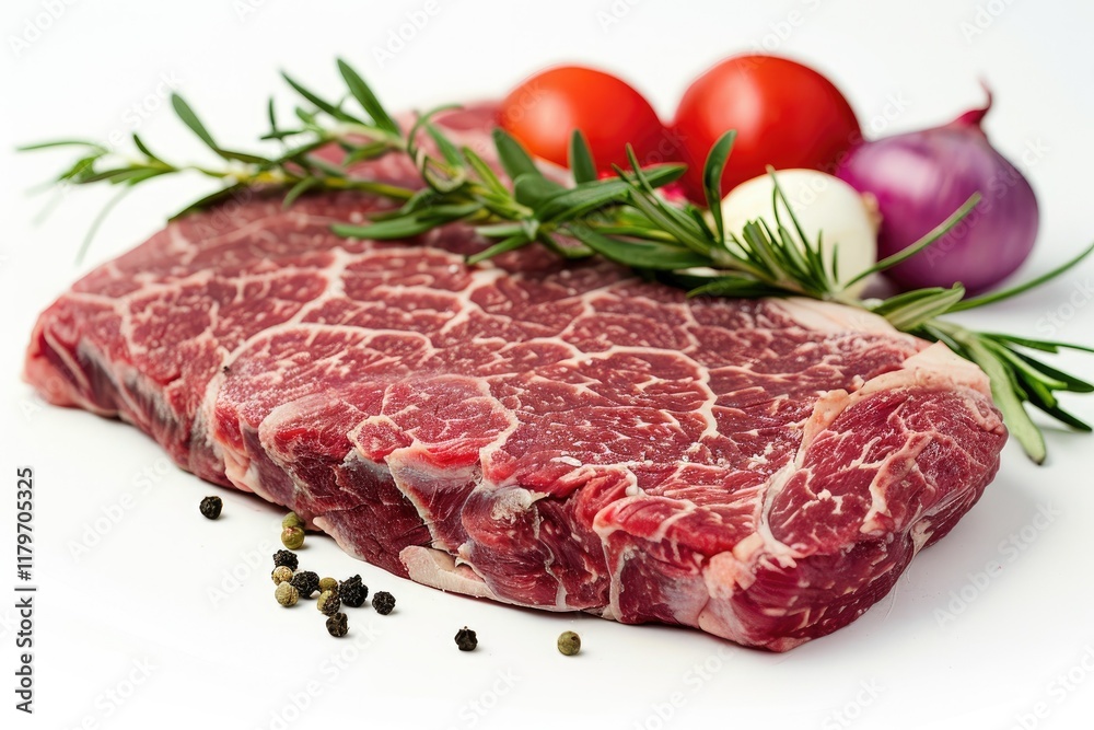 Amazing Steak Over a Professional Background Some Rosemarine and Vegetables Huge Piece of Meat Amazing Steak Over a Professional Background Some Rosemarine and Vegetables Huge Piece of Meat