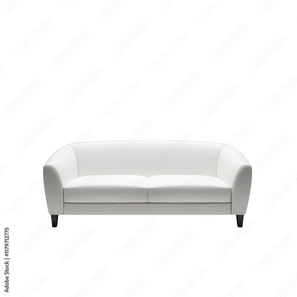 Modern White Sofa in Minimalist Style for Contemporary Living Room Design and Interior Decoration Inspiration Modern White Sofa in Minimalist Style for Contemporary Living Room Design and Interior Decoration Inspiration
