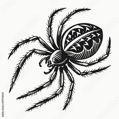 Spider Black silhouette