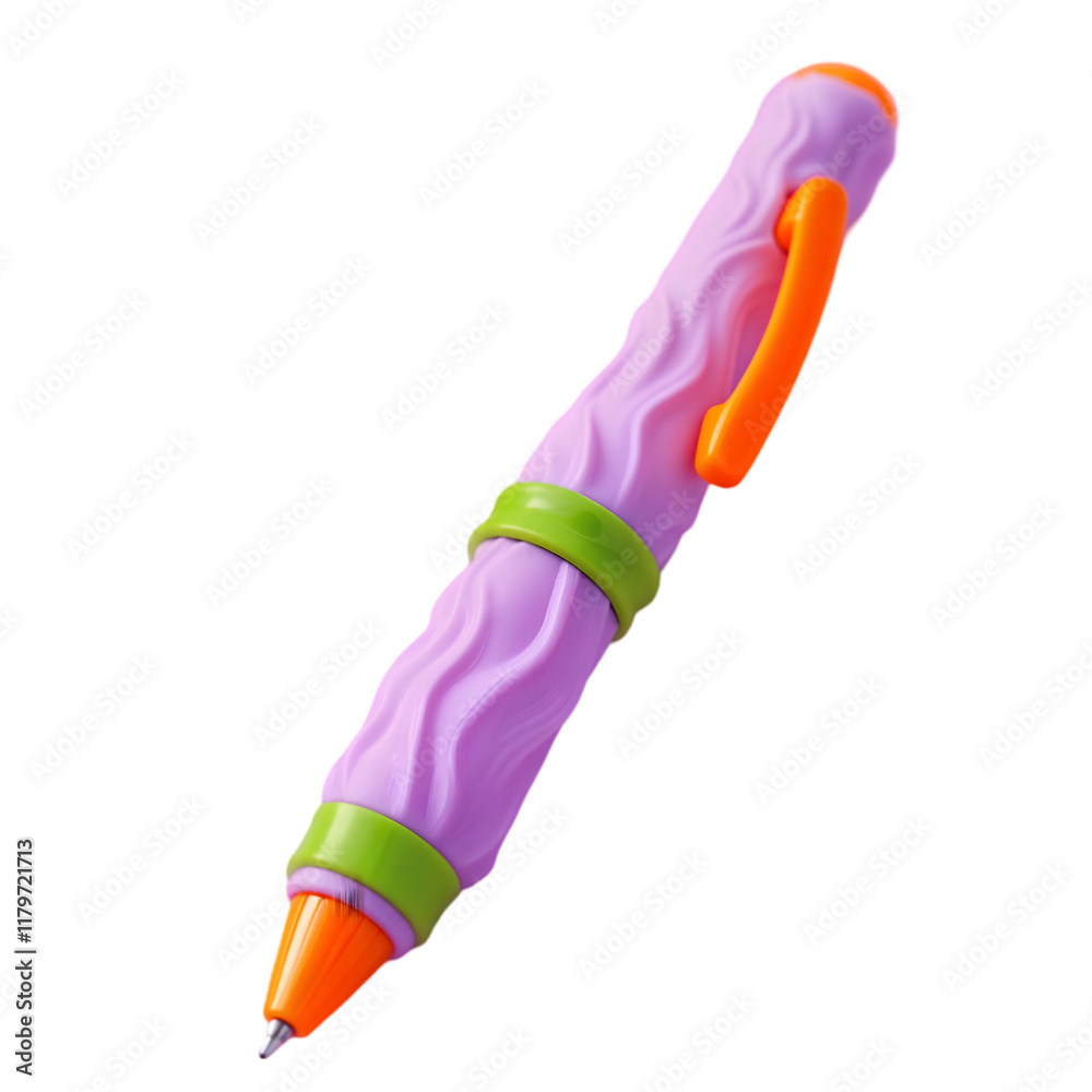 Gold kids Purple Ergonomic Fountain Pen Gold kids Purple Ergonomic Fountain Pen