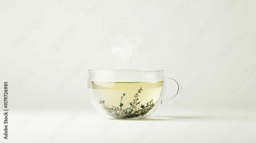 A cup of tea with steam rising from it A cup of tea with steam rising from it