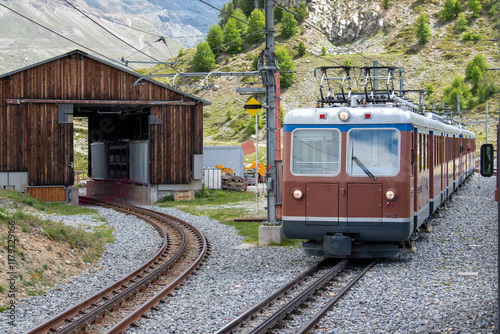 Gornergrat Railway Zermatt Switzerland photo