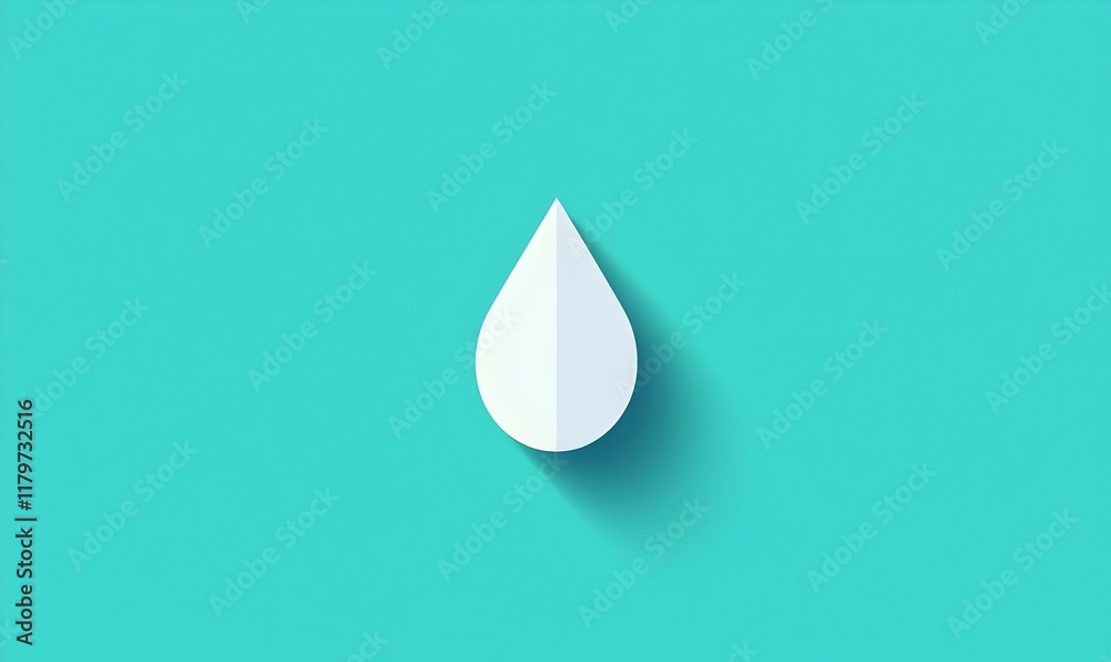 Minimalist Water Drop Icon, a sleek and simple design featuring a single water droplet, emphasizing purity and fluidity in a modern aesthetic. Minimalist Water Drop Icon, a sleek and simple design featuring a single water droplet, emphasizing purity and fluidity in a modern aesthetic.