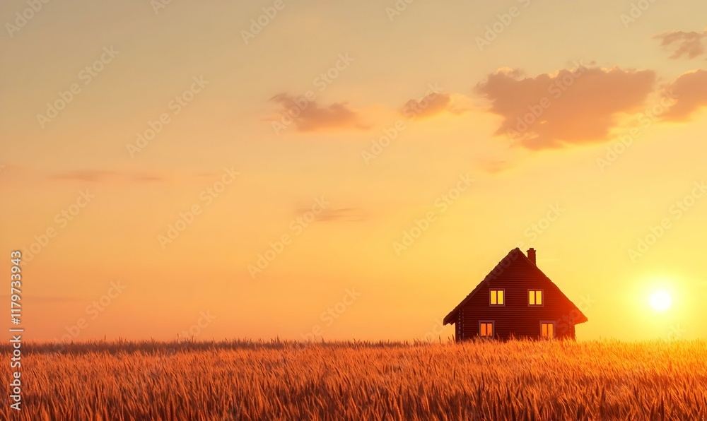 Silhouette of a Traditional Slavic House Against a Twilight Sky, showcasing rustic architecture and cultural heritage in serene evening light. Silhouette of a Traditional Slavic House Against a Twilight Sky, showcasing rustic architecture and cultural heritage in serene evening light.