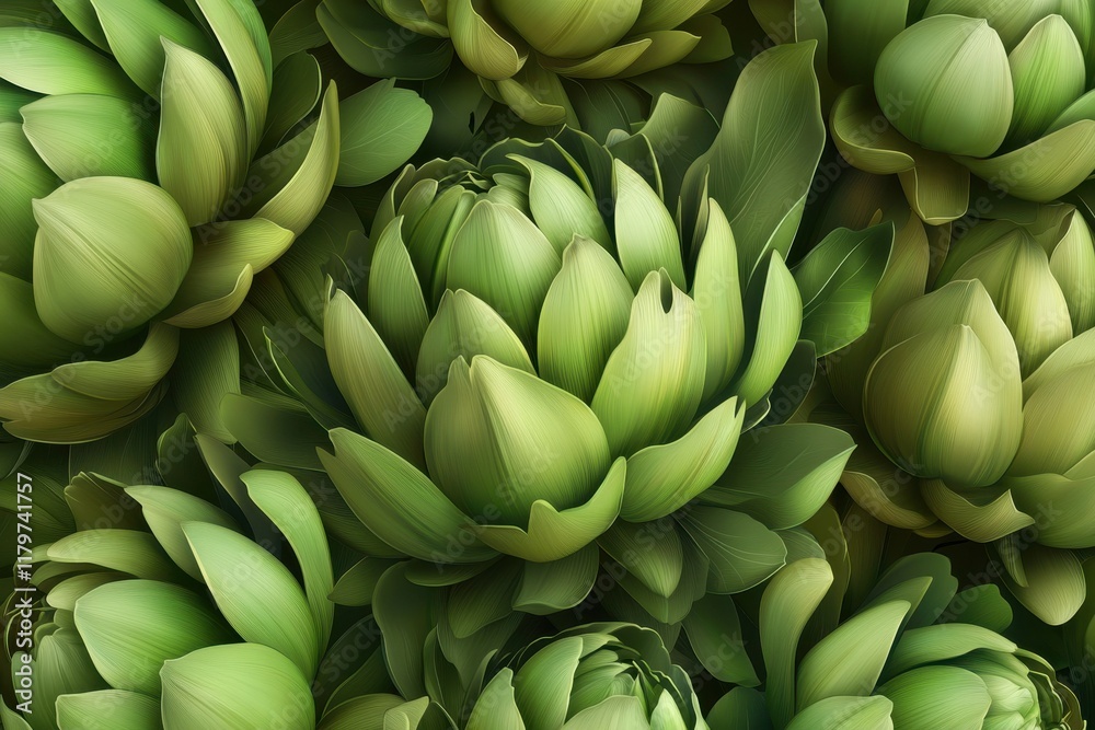 Glossy artichoke design Green veggie backdrop Organic healthy food Lifelike fresh French artichoke Autumn harvest Thanksgiving 3D graphic Glossy artichoke design Green veggie backdrop Organic healthy food Lifelike fresh French artichoke Autumn harvest Thanksgiving 3D graphic