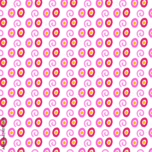 Abstract pattern design with background
