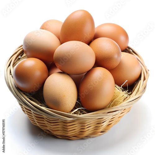 Wallpaper Mural eggs in a basket Torontodigital.ca