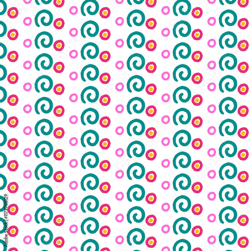 Abstract pattern design with background