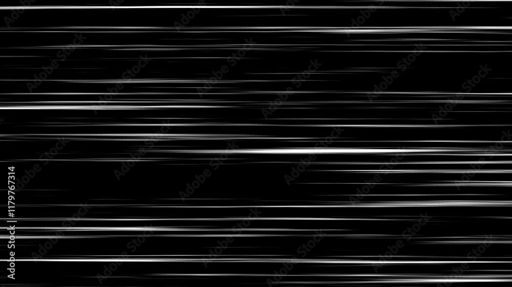 black and white anime cartoon speed line background animation