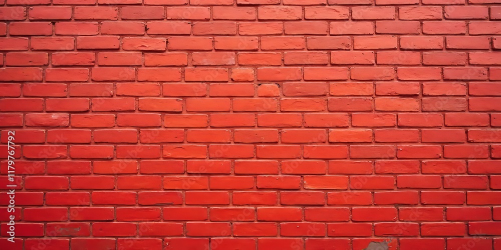 Obraz premium Red brick wall texture background
