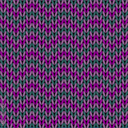 Knitted background pattern wallpaper knitting decorative print handmade textile knitting handiwork