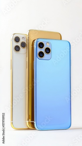 Pack of different colors new modern mobile phones i. A collection of modern smartphones in various colors, representing the latest in technology and design. HD phone wallpaper.