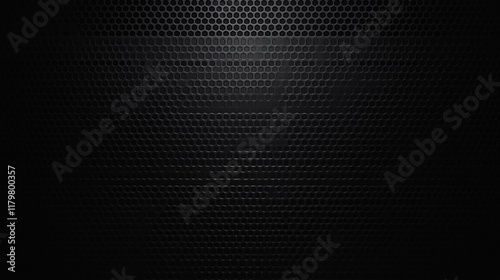 Texture of black anodized brushed aluminum with light reflection, Metallic mesh metal texture pattern background. photo