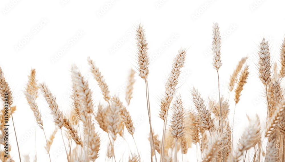 Fototapeta premium wheat on a completely png