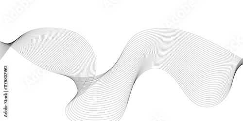 Abstract halftone flowing wavy colorful gradient dots shape isolated on transparent background. Digital future technology concept. Design for web design, music, cover, technology, science, data