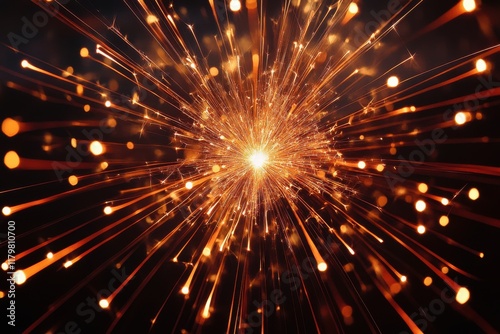 Transparent Fireworks Element. Sparkles Star. Radiance. Transparent fireworks with radiant sparkles make any celebration shine brightly.