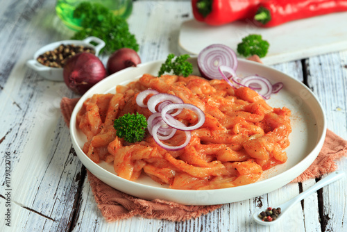 geschnetzeltes gyros art photo