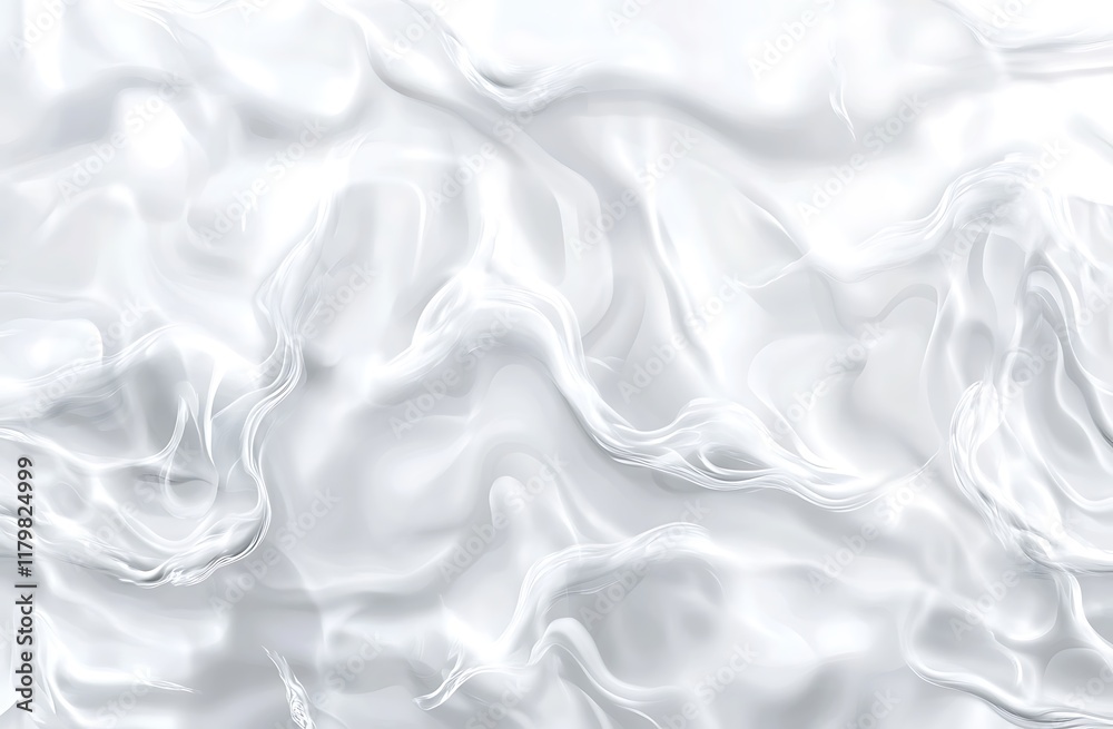 Obraz premium White water on a transparent summer background, water waves on a white background