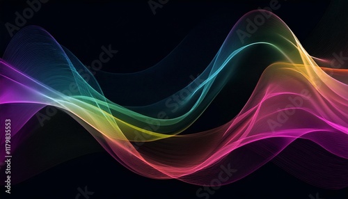 abstract wavy background