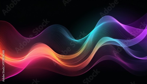 abstract wavy background