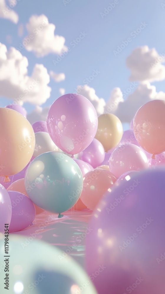 custom made wallpaper toronto digitalPastel balloons Soft pastel colored balloons floating gently in the air. A gentle scene of soft pastel-colored balloons floating in the air, bringing a sense of lightness and joy. HD phone wallpaper.